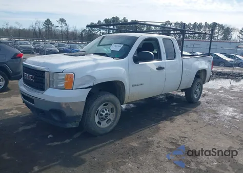 2013 GMC Sierra 2500Hd Work Truck из США, поврежденный, VIN 1GT22ZCG8DZ402320